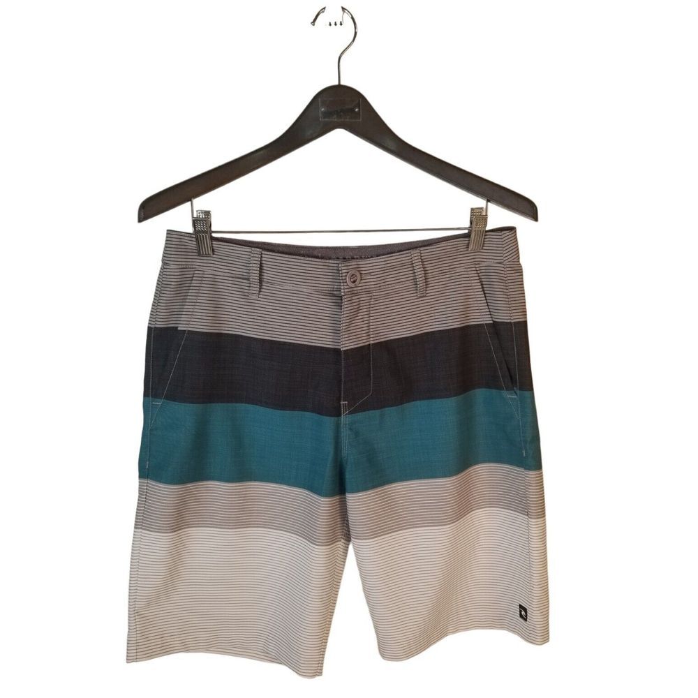 Rip Curl‎ Boardwalk swing Men's Shorts multicolor Plaid Size 31 Inseam 10 in